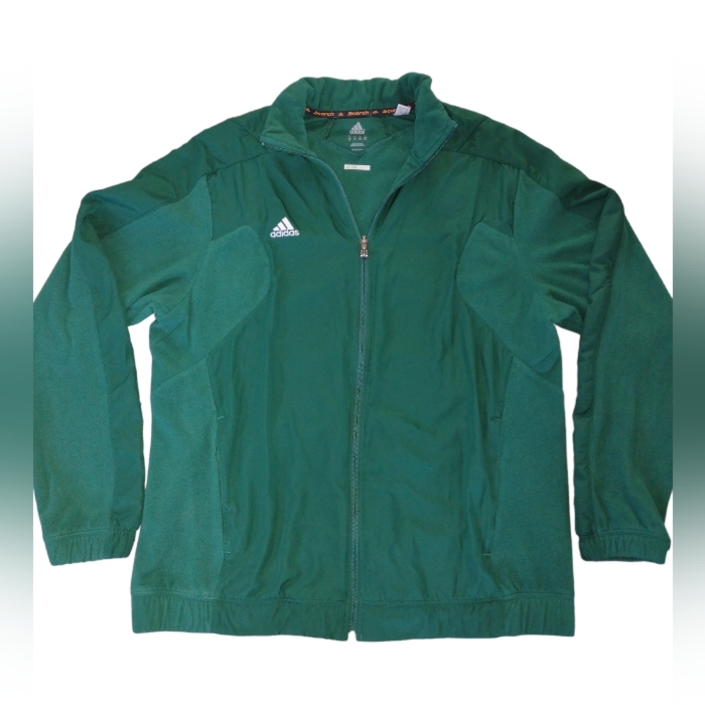 Adidas Climawarm Scorch Mens Green Jacket Sz XL